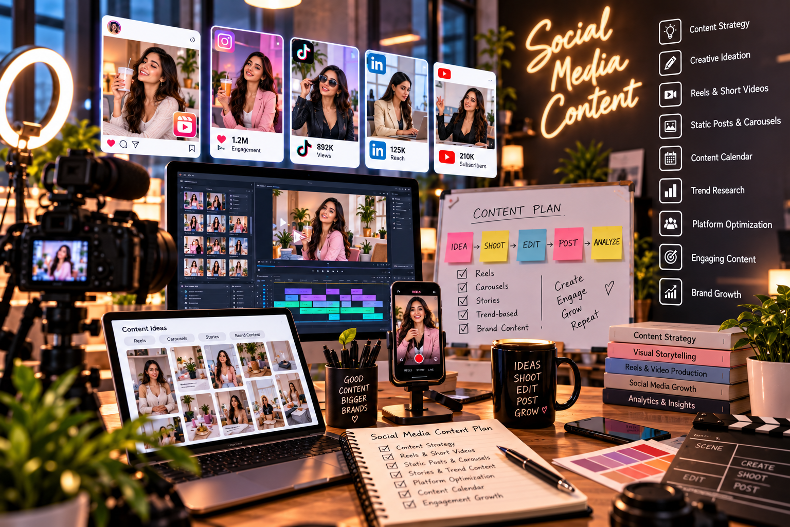 Social Media Content